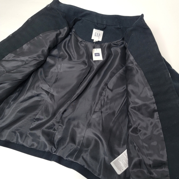 NWT GAP Marching Band Jacket Black Gold Embellished XS Military - Picture 11 of 13